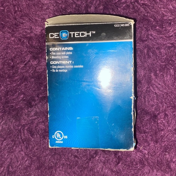 5 pack NEW coax cable barrel connectors with white wall plates - Picture 5 of 7